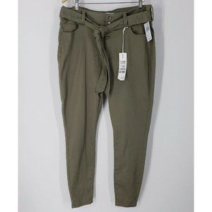 24W Celebrity Pink Army Green High Rise Skinny Jeans, —FREE SHIPPING—